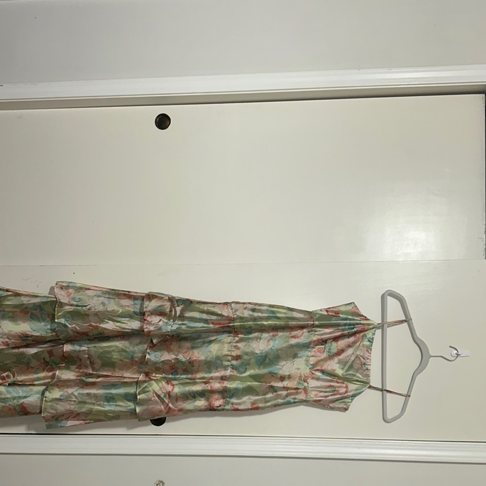 Floral Maxi Dress - Multicolor